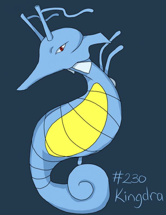Kingdra By Eldariel