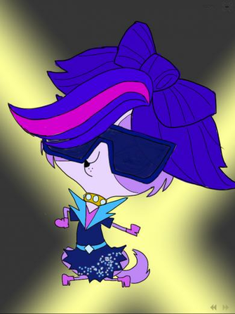 Littlest Pet Shop Zoey In Blythe Style By Blindjoy