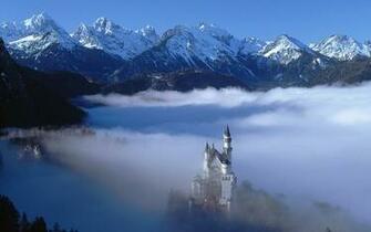 Bavaria Alps Neuschwanstein Castle Wallpaper