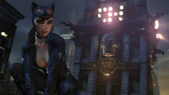 Wallpaper Video Games Catwoman Batman Arkham City