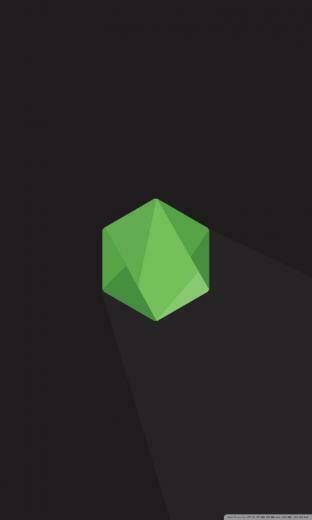 Node Js Hexagon 4k HD Desktop Wallpaper For Wide Ultra