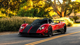 Pagani Zonda Cinque Roadster Wallpaper