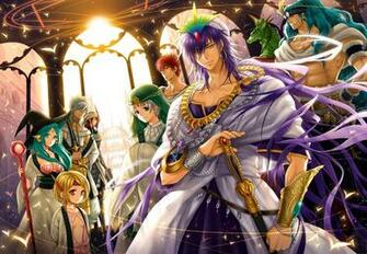 Magi The Labyrinth Of Magic HD Wallpaper Background Image