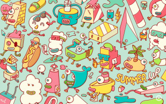 Kawaii Pastel Laptop Wallpaper