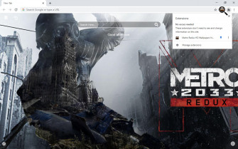 Metro Redux HD Wallpaper New Tab