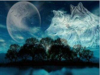 Wolf Moon Wallpaper Hq Desktop Hqwalls4u