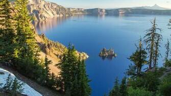 Crater Lake Oregon Wallpaper Nature