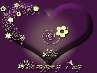Purple Love Wallpaper
