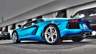 Blue Lamborghini Wallpaper Background Coll