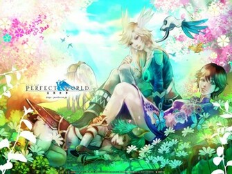 Dark Aquamarine Perfect World Official Wallpaper
