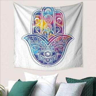 Amazon Hamsa Home Decor Tapestry With Ornamental