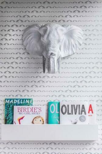Hermione S Purple And Silver Elephant Nursery Project