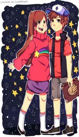 Gravity Falls Dipper And Mabel Pines By Ciripahn