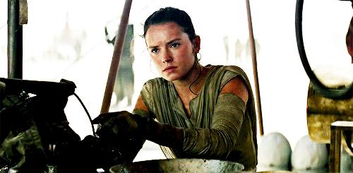 Gif Rey Star Wars The Force Awakens Daisy Ridley Animated