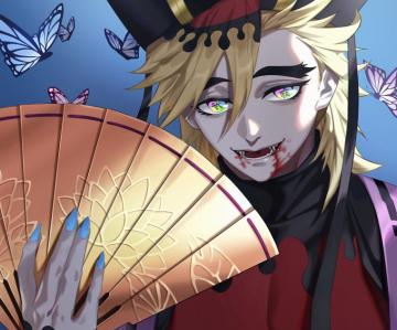 Doma Demon Slayer Kimetsu No Yaiba HD Wallpaper Background