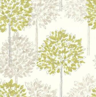 Green Contemporary Wallpaper
