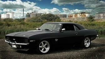 Cars Muscle Black Wallpaper Car HD High
