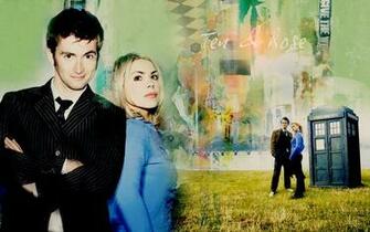 Tardis David Tennant Billie Piper Doctor Who Tenth Wallpaper