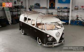 Split Window Campervan Desktop Wallpaper