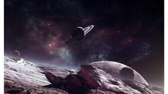 Outer Space Galaxies Wallpaper