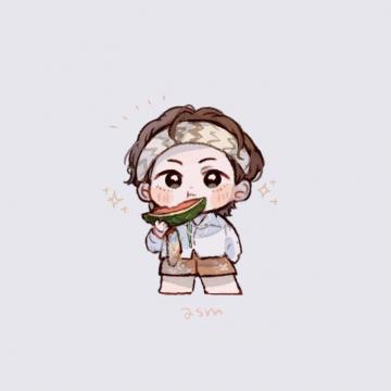 Asm On Chibi Bts Drawings Wallpaper