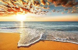 Sea Image Love Smell Mobile Beach Colourful Sun HD
