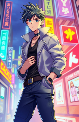Anime Cool Guy Wallpaper