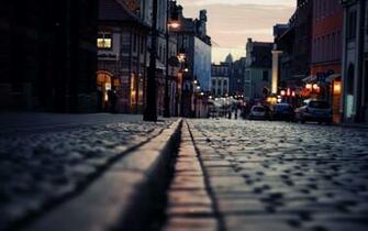 City Street Background