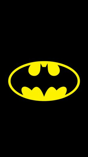 Minimalist Superhero iPhone Wallpaper