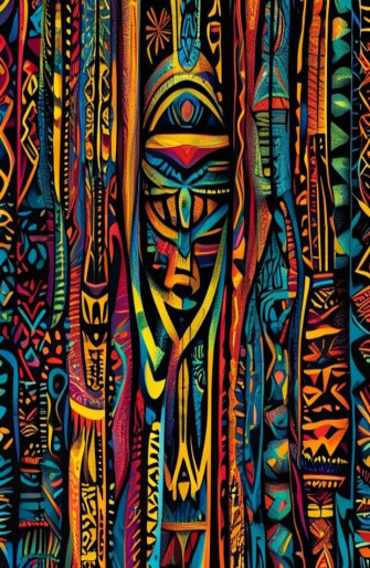 Tribal Gear Wallpaper