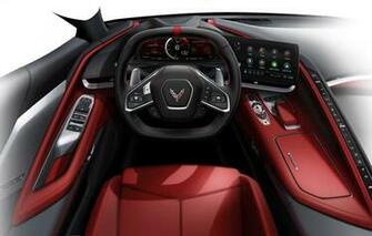 Wallpaper Design Figure Corvette Chevrolet Salon The Wheel