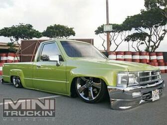 Wallpaper February Toyota Pickup Front Lowered Trucks