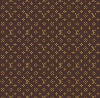 Louis Vuitton Wallpaper Pattern With Gold Stars