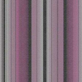 Amelia Striped Wallpaper Purple Silver Decor Fine Magnum Stripe