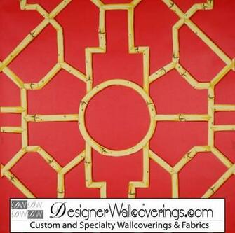 Regal Bamboo Lattice Trellis Wallpaper Pal Designer