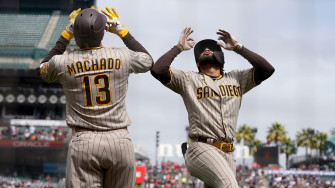 Pads Stars Machado Tatis Say All S Well After Dugout Dustup