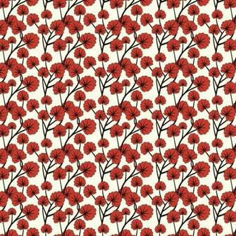 Red And Cream Wallpaper HD Pretty