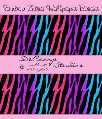 Print Wallpaper Border Wall Decals For Teen Girls Bedroom Or Children