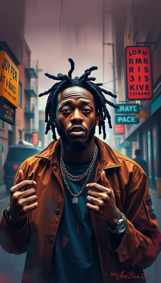 Joey Badass Phone Wallpaper