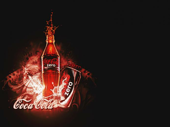 Wallpaper Coca Cola Zero By Imyourpoison