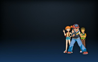 Ash Misty And Brock Pokemon Wallpaper By Internet14330 On