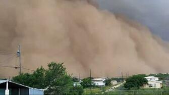 Er Shares Video Of Haboob Hitting Big Spring