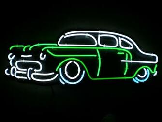 Neon Cool Abstract Wallpaper Full Size