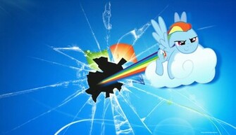 Rainbow Dash In Windows By Usgdelta9000