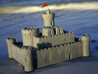 Sand Castle Wallpaper