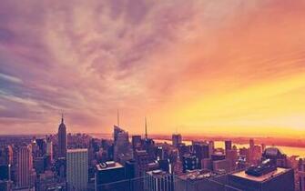 City Sunset Wallpaper Sf