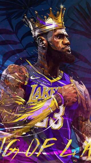He Is King Lebron James HD Wallpaper