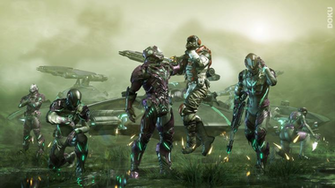 Vanu Sovereignty Wallpaper Acquiring Intel Planetside