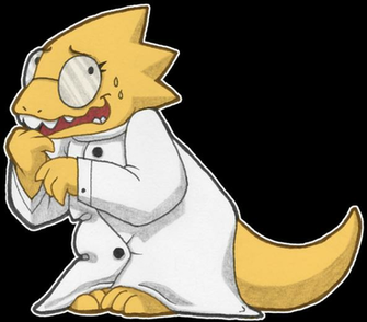 Alphys By Wingedwolf94