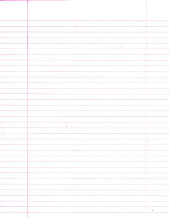 Notebook Paper In The Pink By Fairyfindings